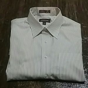 NORDSTROM Dress Shirt 95% Cotton 5% Organic Cotton